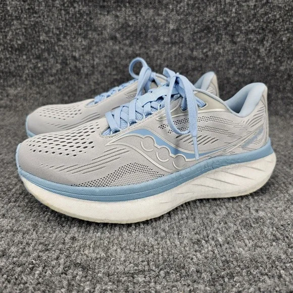 Saucony Ride 18 Womens Size 6 Wide Cloud Dream Athletic Daily Road Running Shoes - Picture 6 of 13